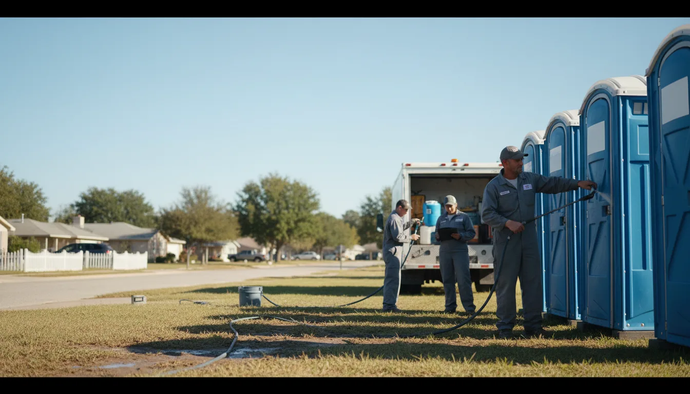Long-Term Portable Toilet Rental in Trenton, OH near me